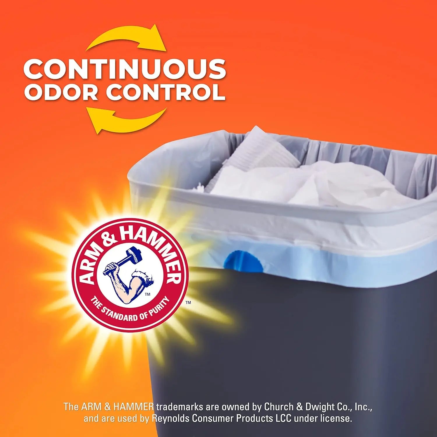 Medium Scented Trash Bags, 8 Gallon Capacity