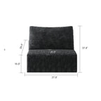 Corduroy Sectional Sofa, Modular Recliner